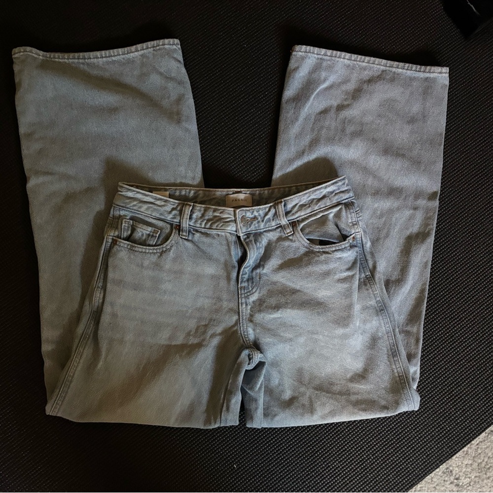 PacSun Light Blue Denim Jeans Casey wide leg baggy
